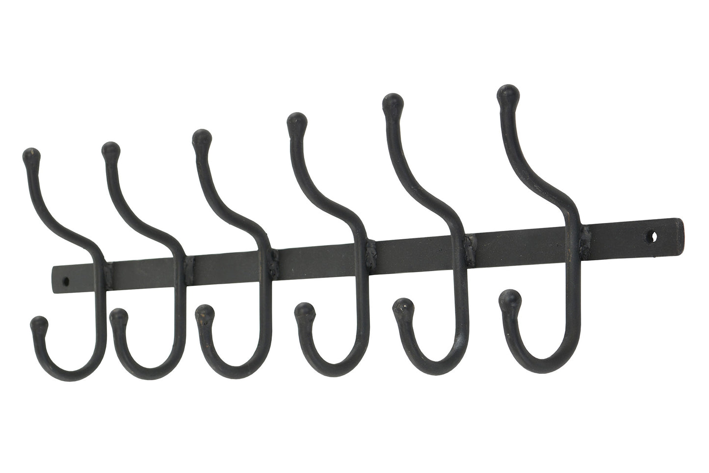 Snagabretti með 6 snögum svart 54cm