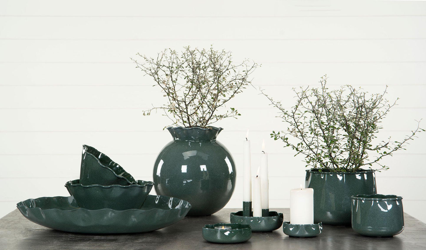 Vasi Callow Enamel H11cm